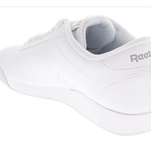 Reebok Womens Princess Shoe Size 9.5 White Lace Up, Synthetic Leather Upper NEW - Picture 2 of 14